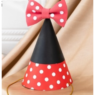Party Hat - Minnie Bow 
